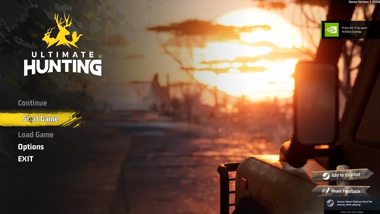 TRYING ULTIMATE HUNTING DEMO FOR THE FIRST TIME!