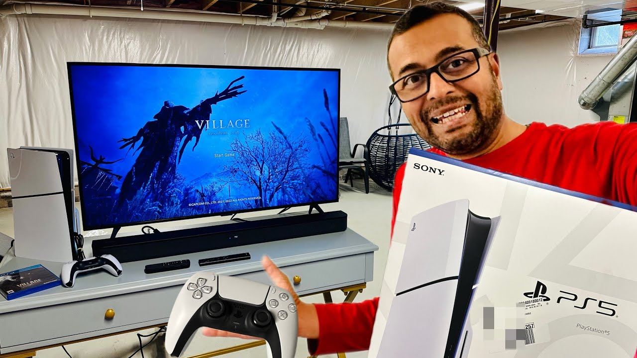 PS5 ke saath naya sound system bhi laga dya 🤩