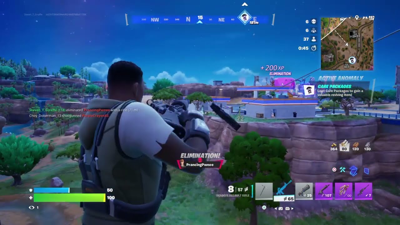 Fortnite QUINTESLA17 MK-Seven Assaults' Riffle Classified Canyon