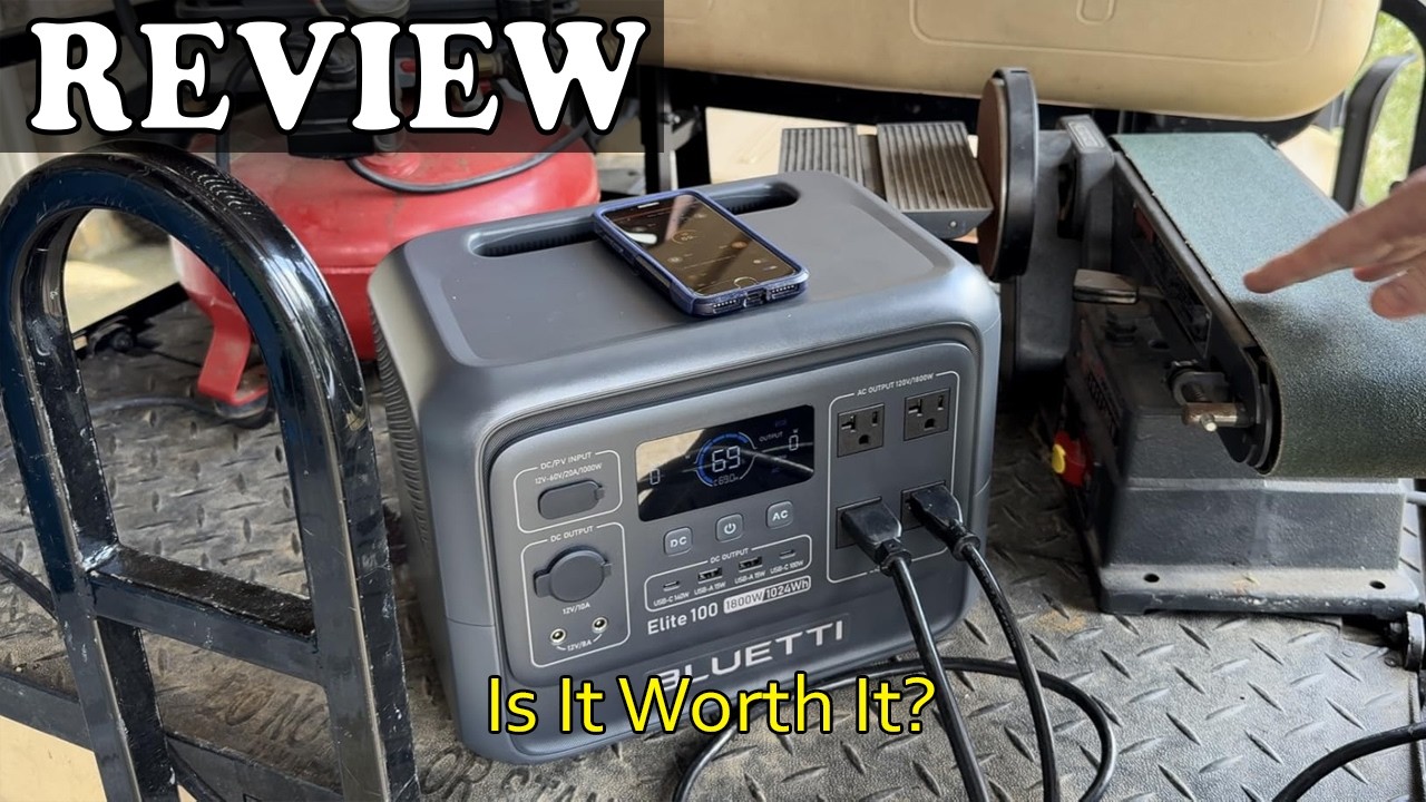 BLUETTI Elite 100 V2 Portable Power Station Review | Is It Worth It?