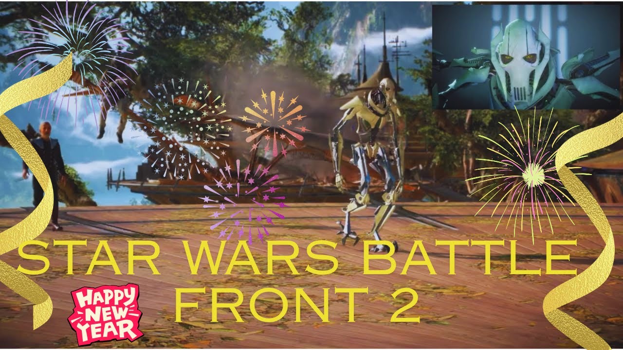 Grievous Battleing on Star wars Battle front 2