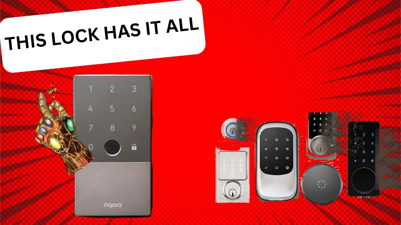 I chose the Aqara U100 Smart Lock to secure my home