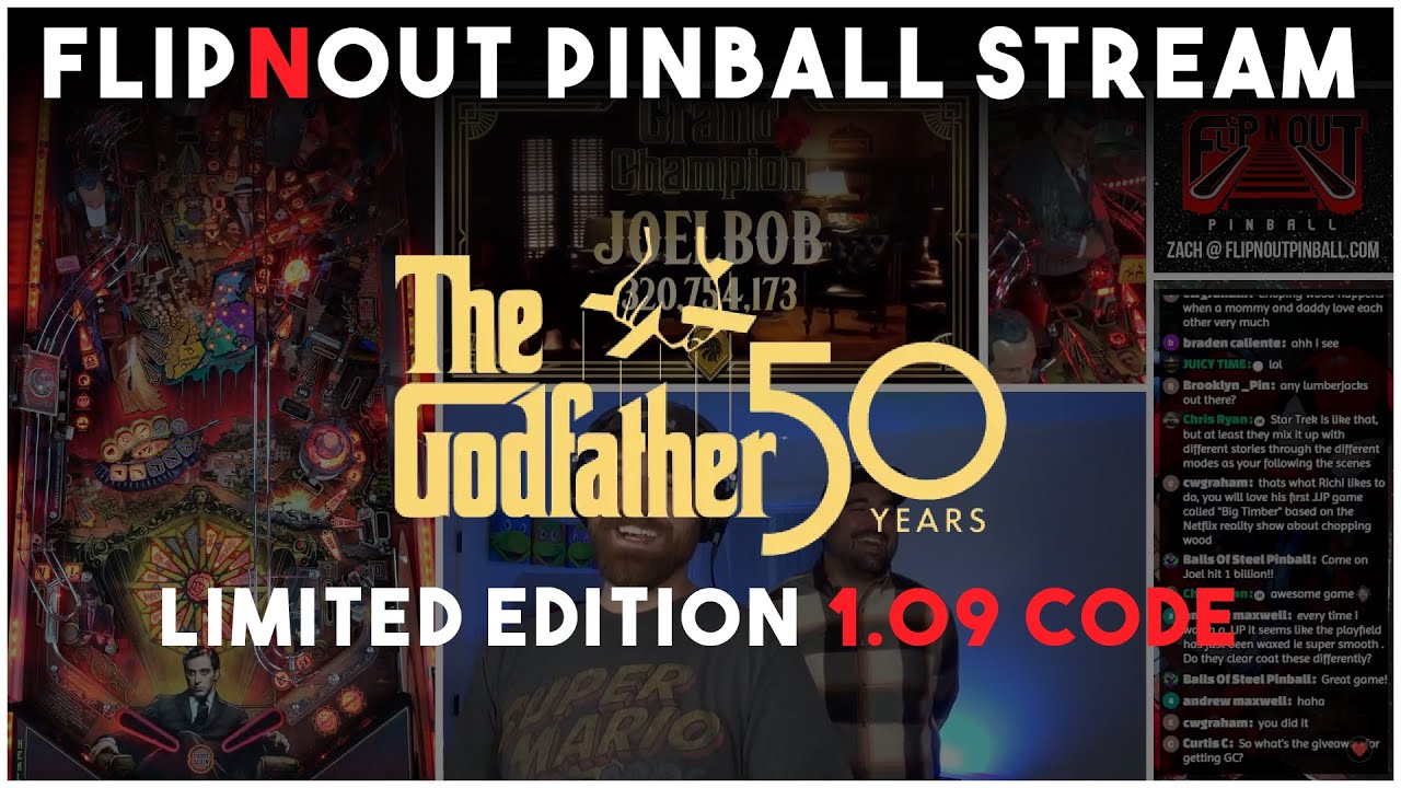 🔴LIVE - Godfather LE Pinball with Latest Code!