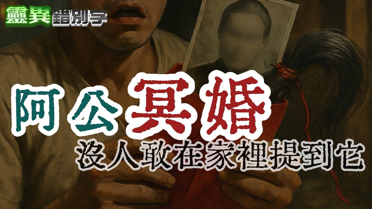 【#靈異錯別字330】阿公娶了一位鬼妻 用三代惡夢換
