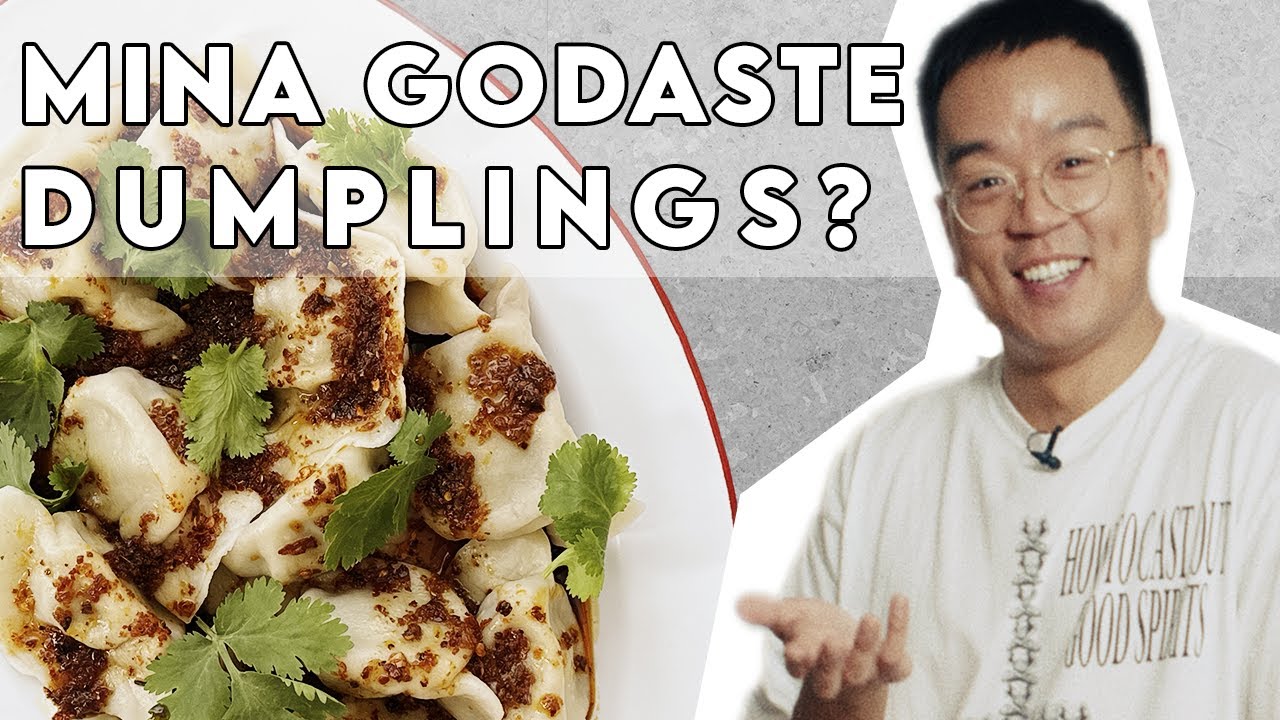 Lammdumplings med chili- och vitlöksås