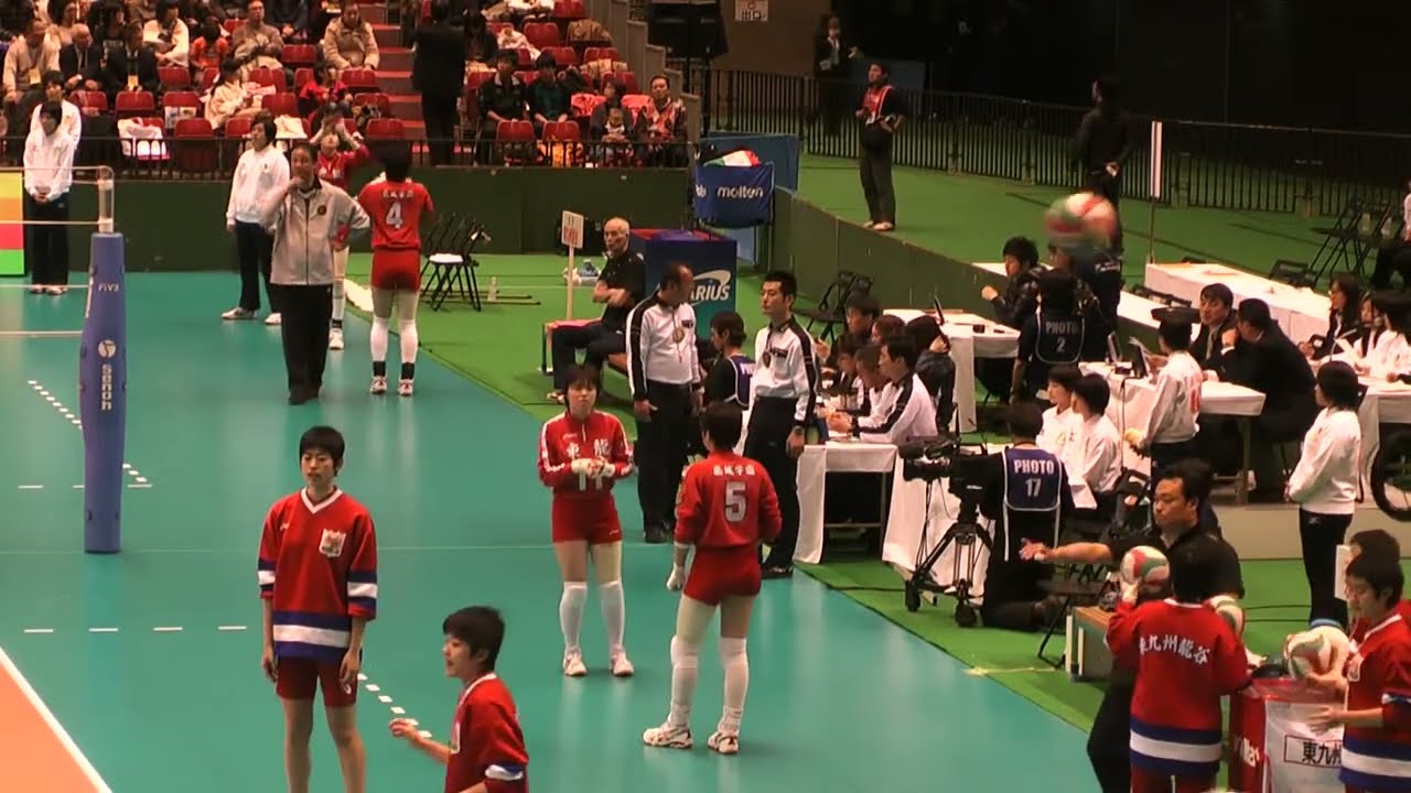 2012　春高決勝　東九州龍谷vs氷上（撮影ビデオ）