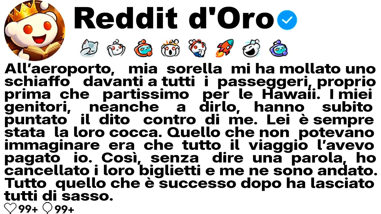 [STORIA COMPLETA] All’aeroporto, mia sorella mi ha dato uno schiaffo davanti a tutti i passeggeri...