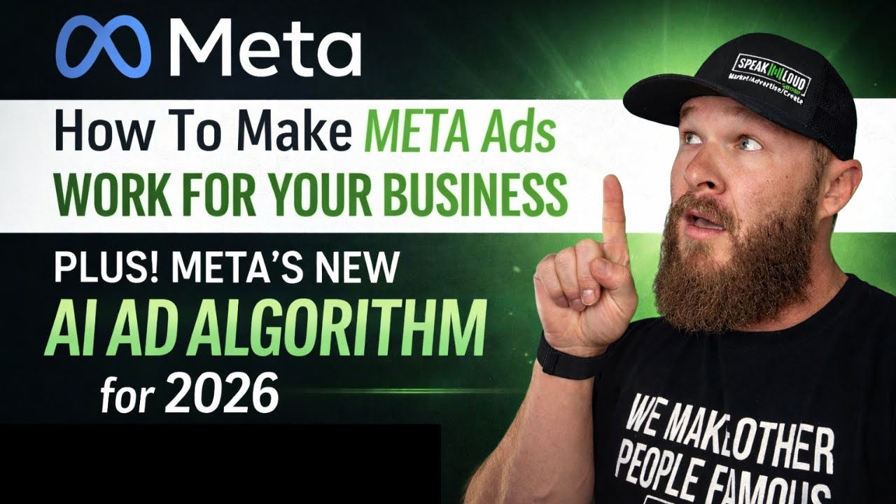 How to make Meta Ads Work & Meta's New Andromeda AI Algorithm for 2026