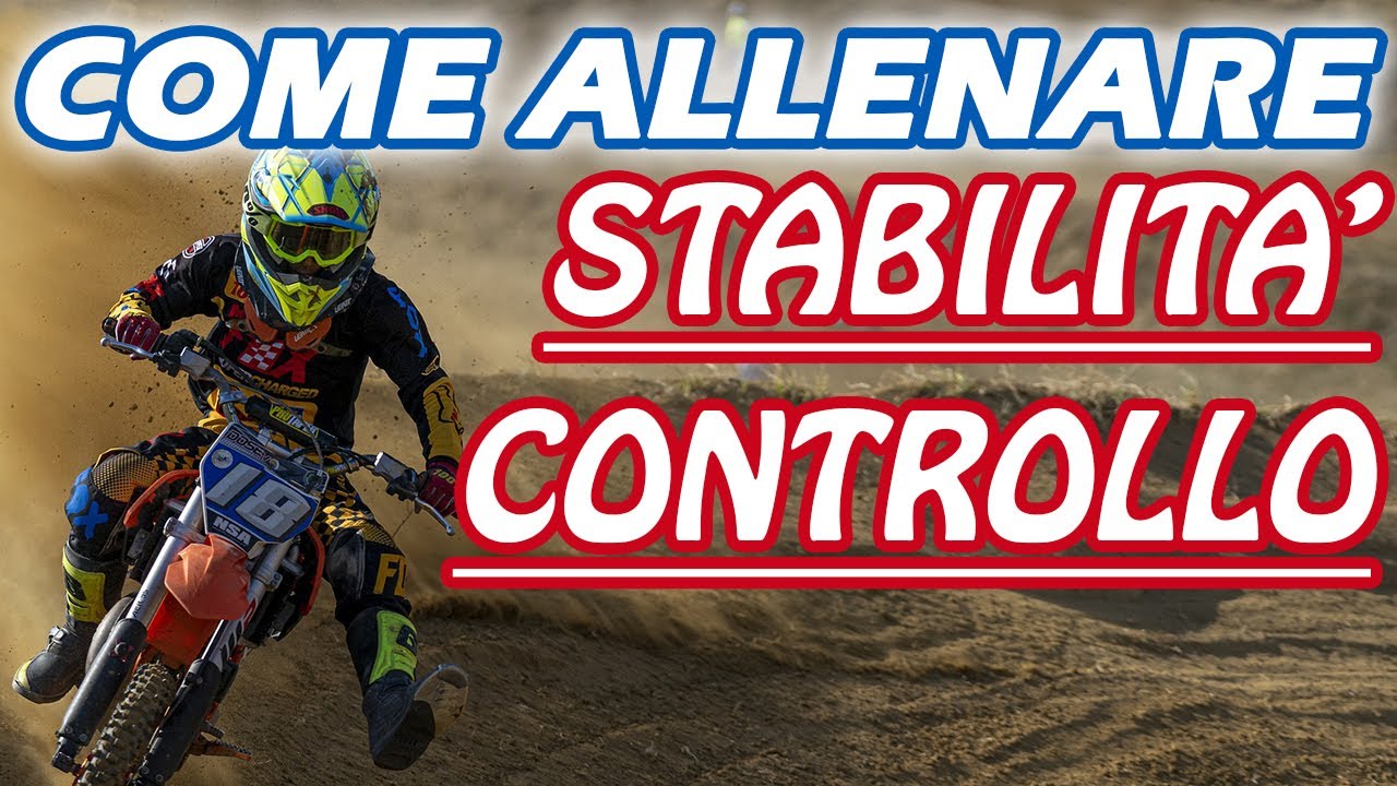 ALLENAMENTO MOTOCROSS: migliora stabilità e controllo sulla moto