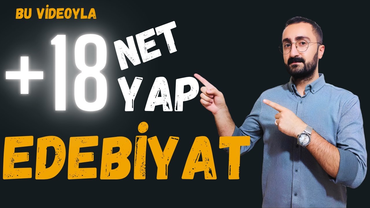2024 AYT EDEBİYAT FULLEME TAKTİKLERİ I 49 DAKİKADA EN AZ 18 NET BIRAK I GEÇ KALAN ÖĞRENCİLERE ÖZEL