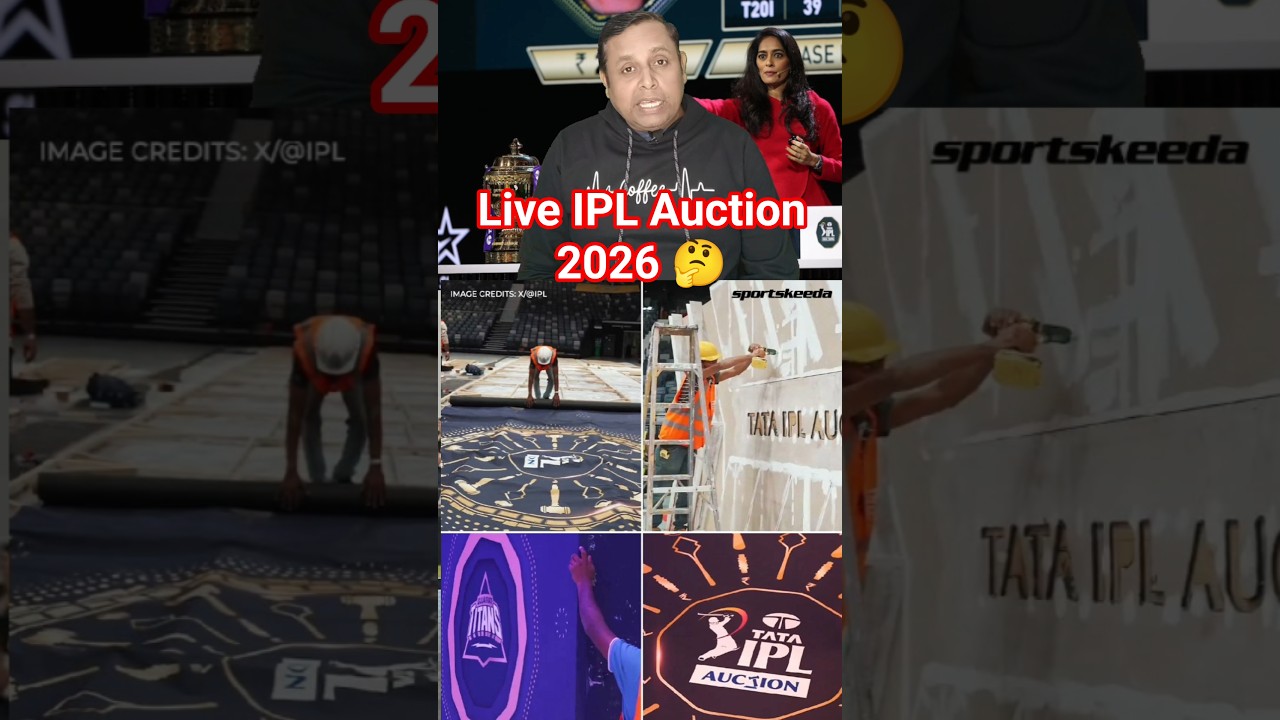 Live IPL Auction 2026 🤔🥺 