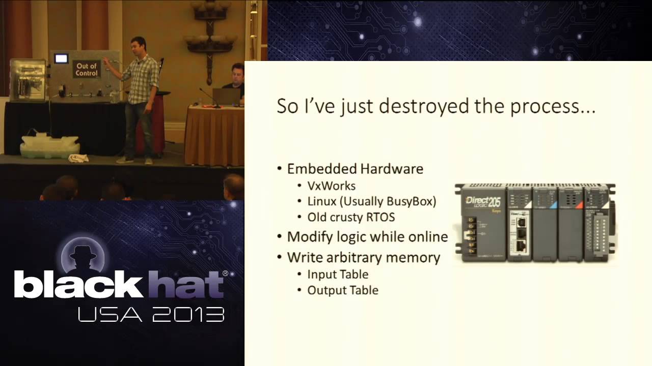 Black Hat USA 2013 - Out of Control: Demonstrating SCADA device exploitation