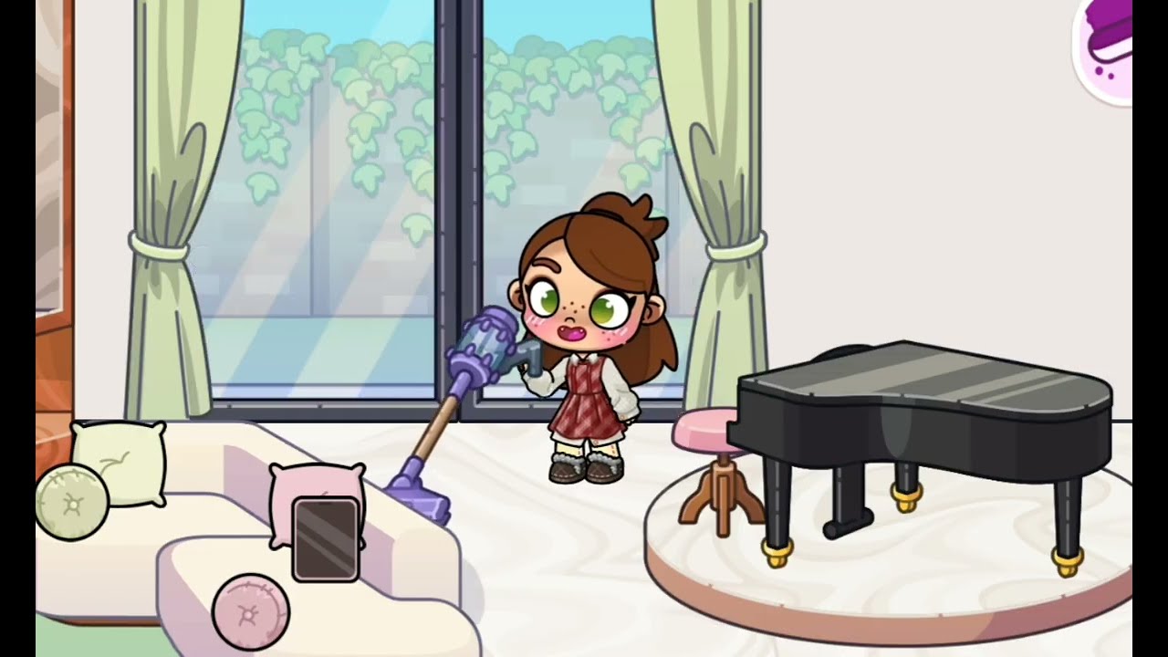 Rotina tentando ser filha favorita #avatar #avatarworld (deu ruim!!)