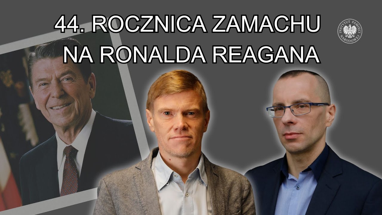 44. rocznica zamachu na Ronalda Reagana. Prof. Patryk Pleskot gościem cyklu Historia toczy się dziś