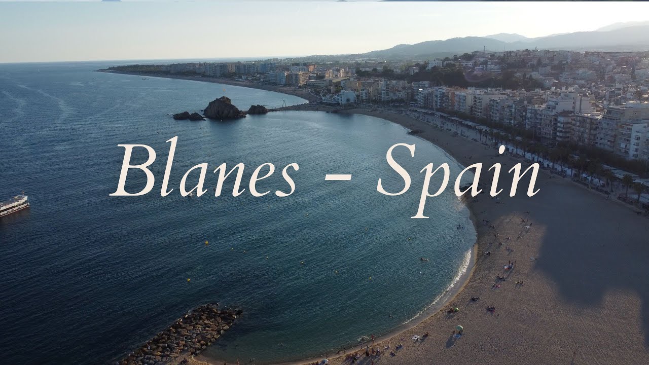 Bird's Eye View of Blanes, Spain | Drone Adventures 🌅