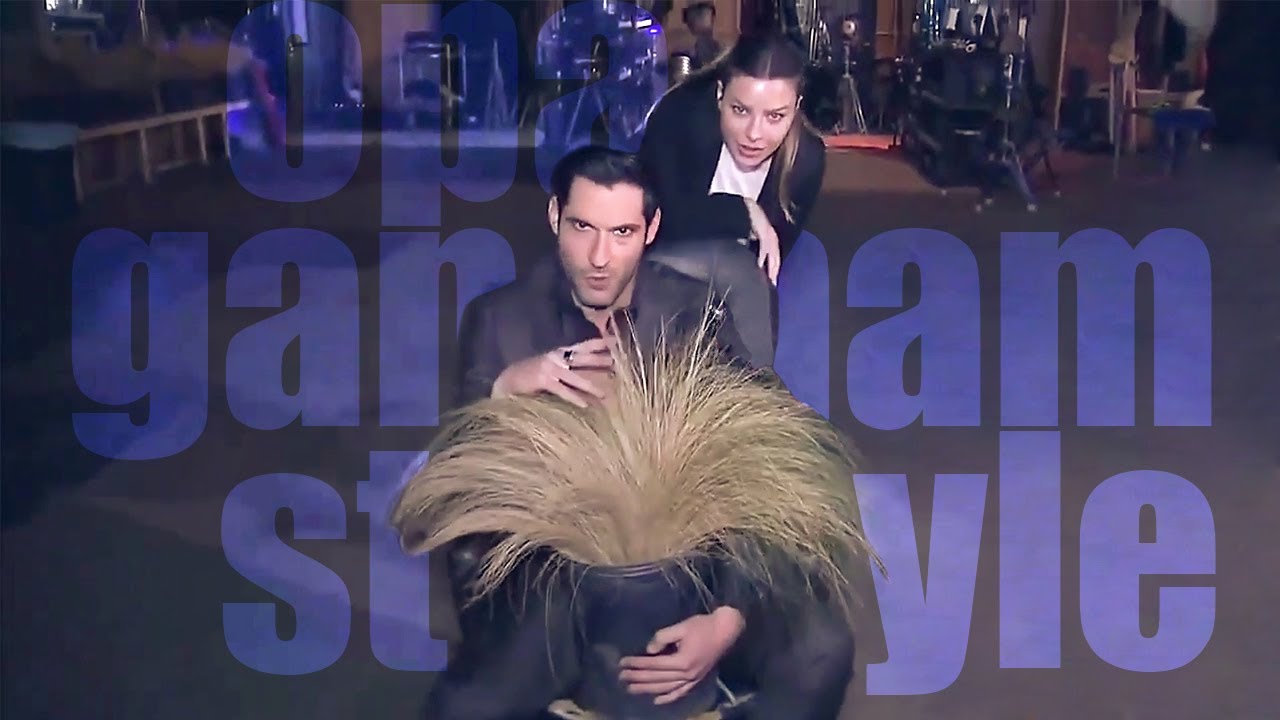Lucifer || Gangnam style [Bloopers // Gag Reel // BTS]