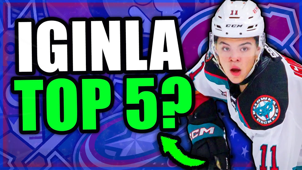 TIJ IGINLA IS SKYROCKETING UP THE 2024 NHL DRAFT&hellip;