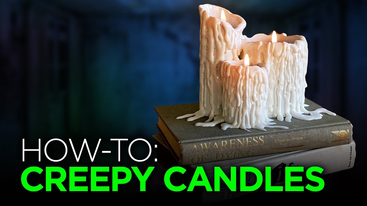 Creepy Halloween Candles with a Twist!