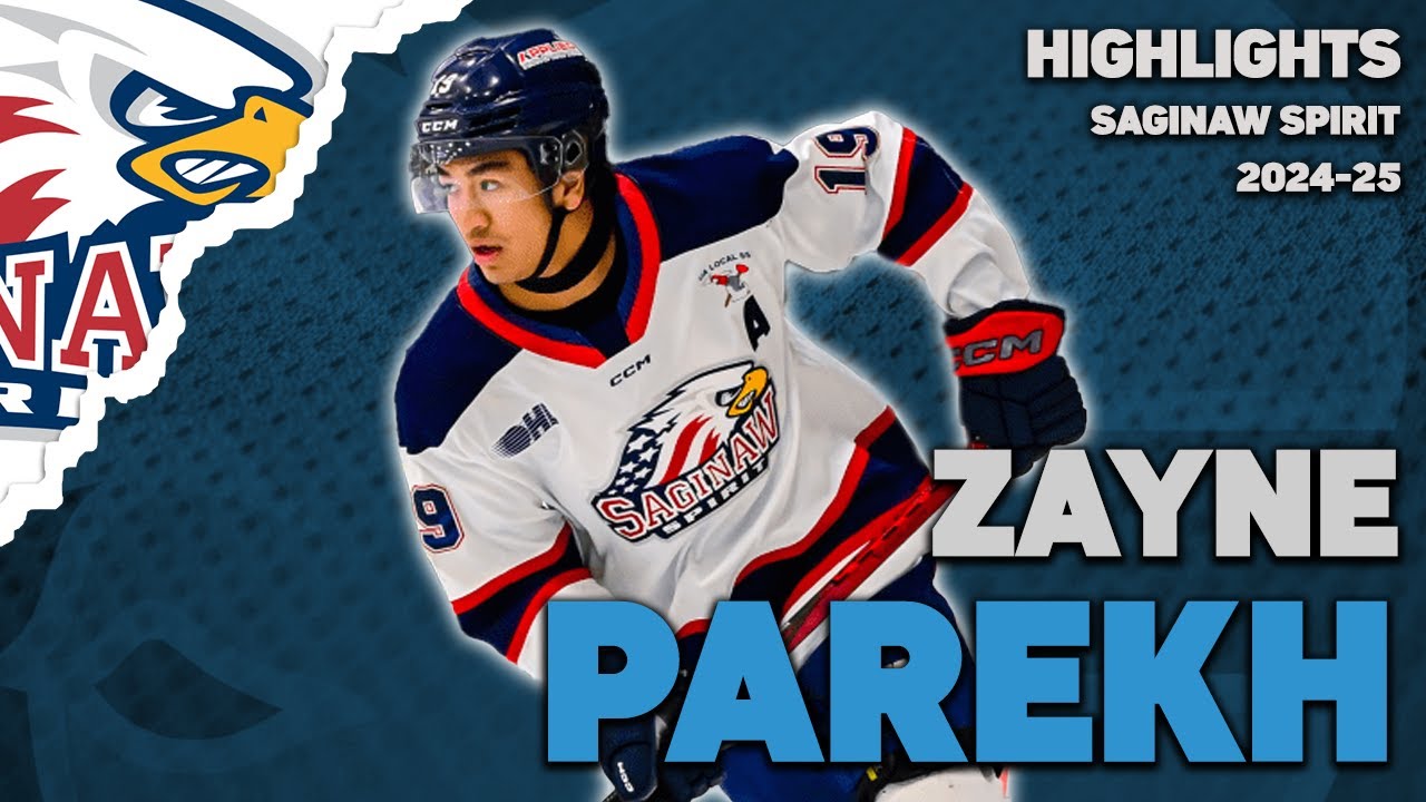 Zayne Parekh | 2024-25 Highlights | Saginaw Spirit