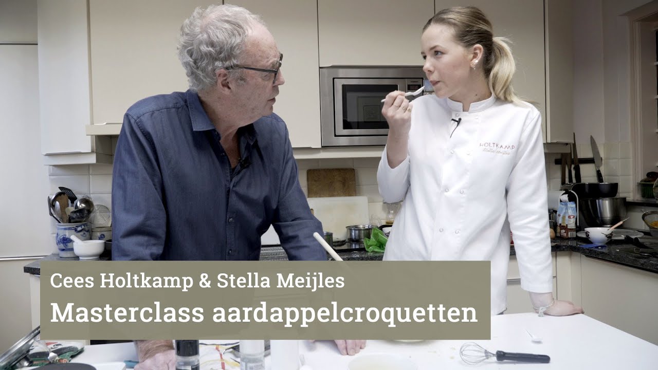 Masterclass aardappelcroquetten van Cees Holtkamp
