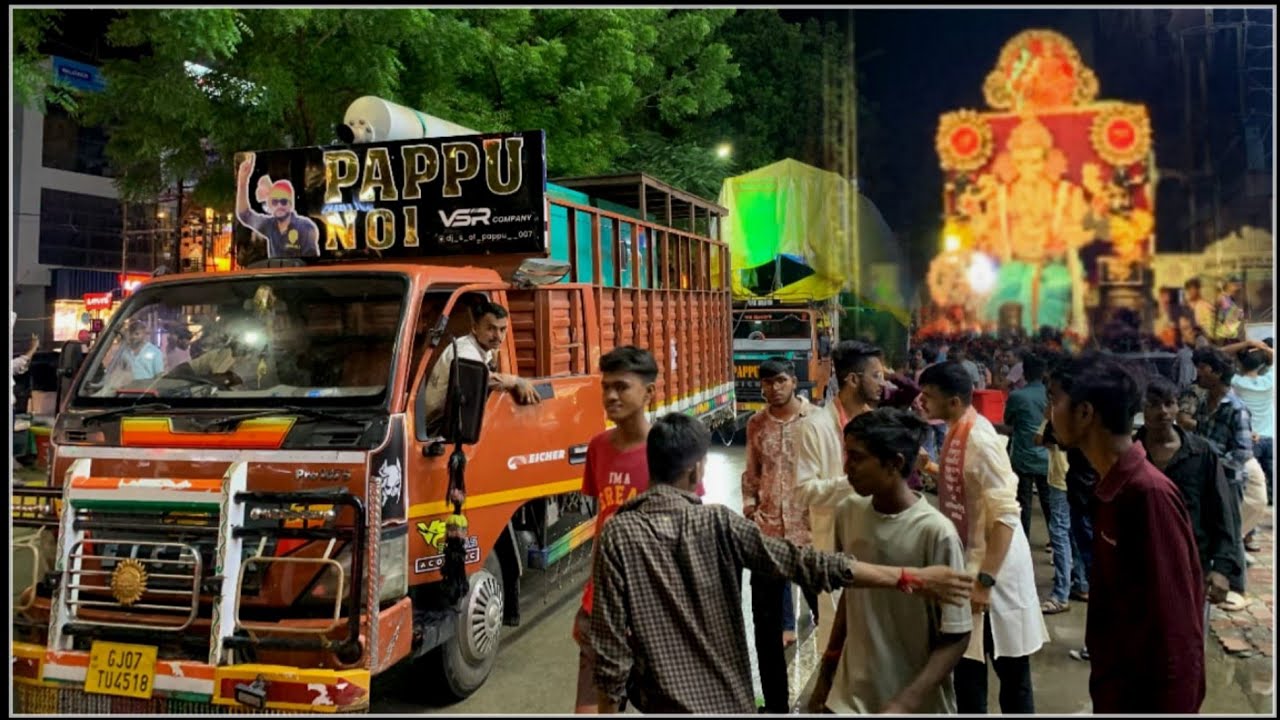 Ganraj Mandal / Ganpati Aagman 2025 /Anand  / White Devil / Dhruti Lights🚦