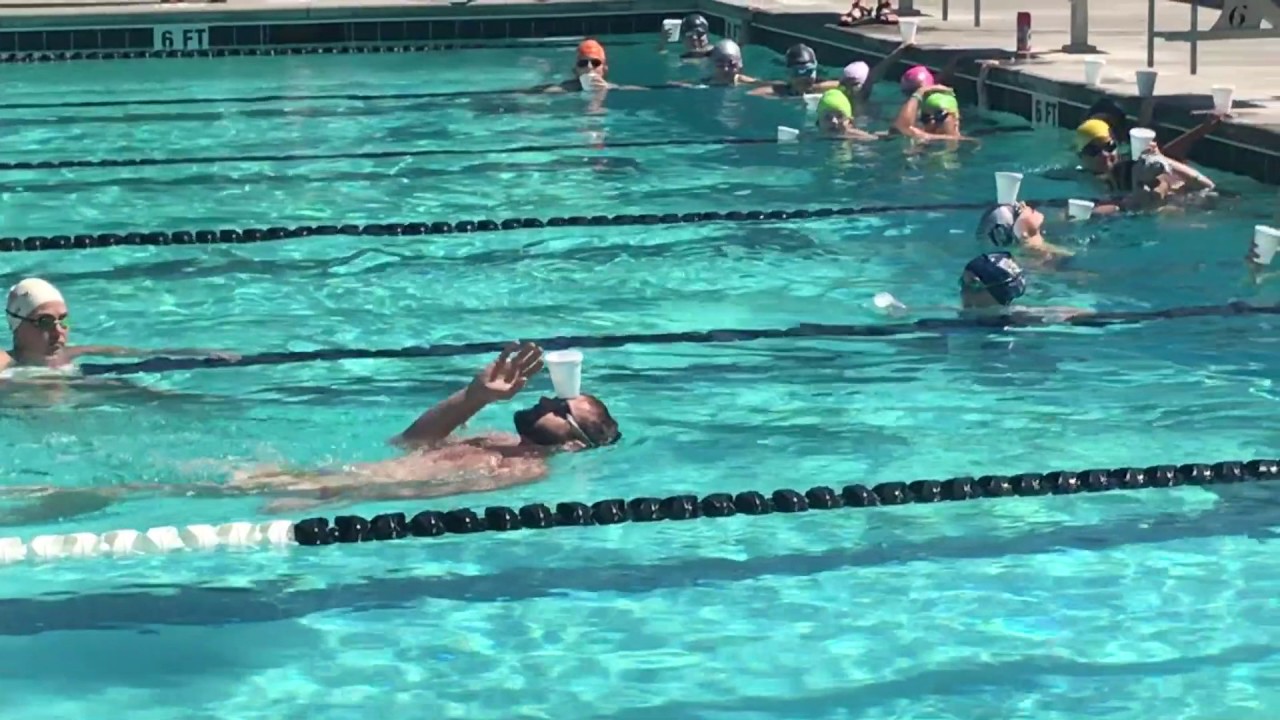 Cup Balance Backstroke with tyler Clary