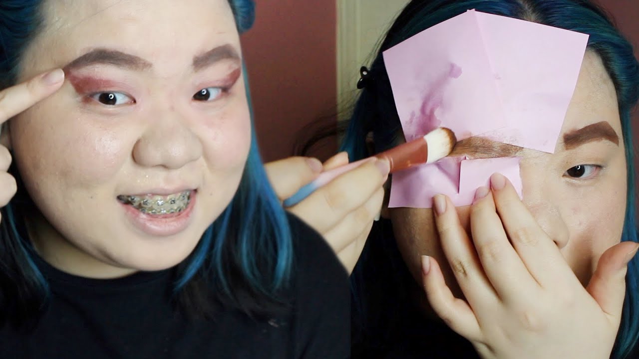 following my friends’ YesStyle makeup tutorials through VOICE CHAT only