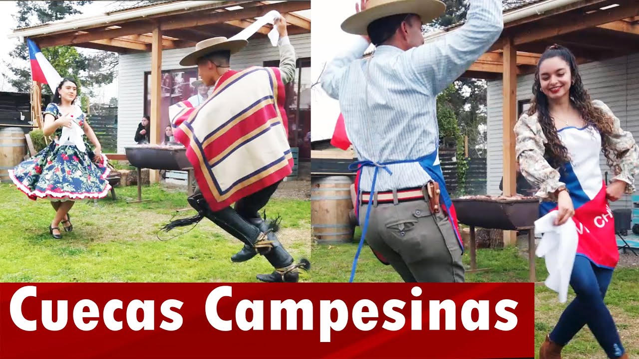 &Eacute;xitos de  Cuecas campesinas bailadas por hermosas parejas -Fiesta familiar -Los rancheros de Rapel