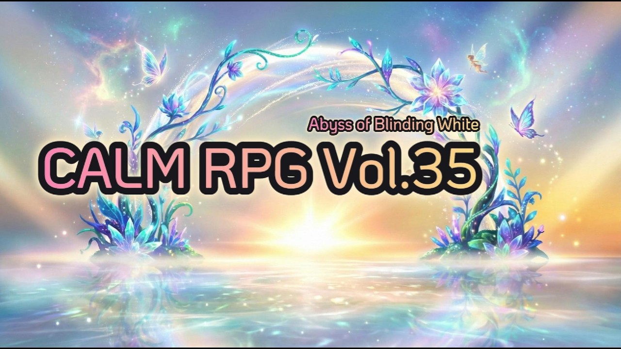 Abyss of Blinding White | Relaxing RPG Instrumental for Deep Meditation, Sensory Reset, Calm.