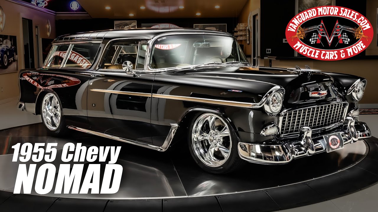 1955 Chevrolet Nomad Restomod For Sale Vanguard Motor Sales #3331