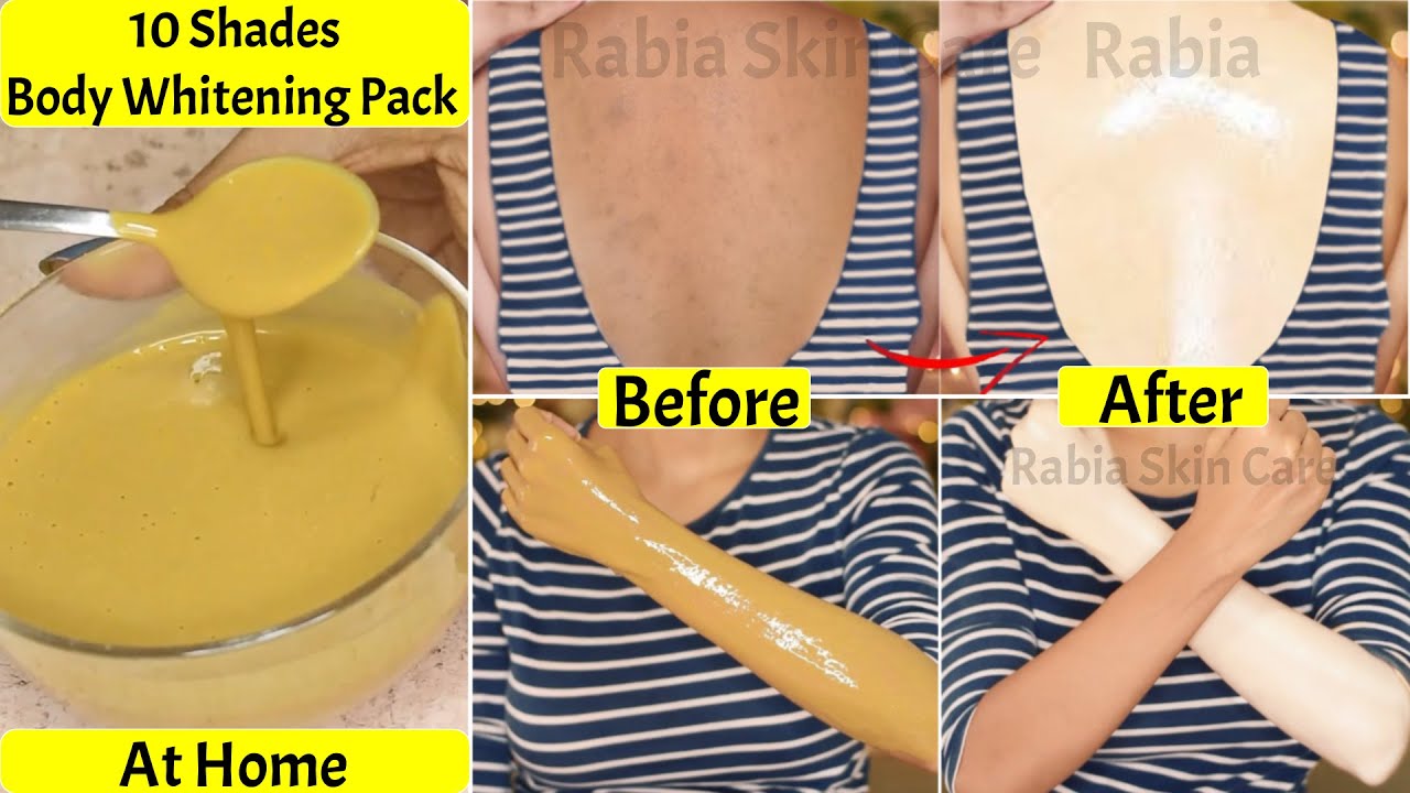 इस पैक ने बदल दी मेरी Skin Tone- Dark Body Parts Lightening & Whitening Pack-For Fair & Glowing Skin