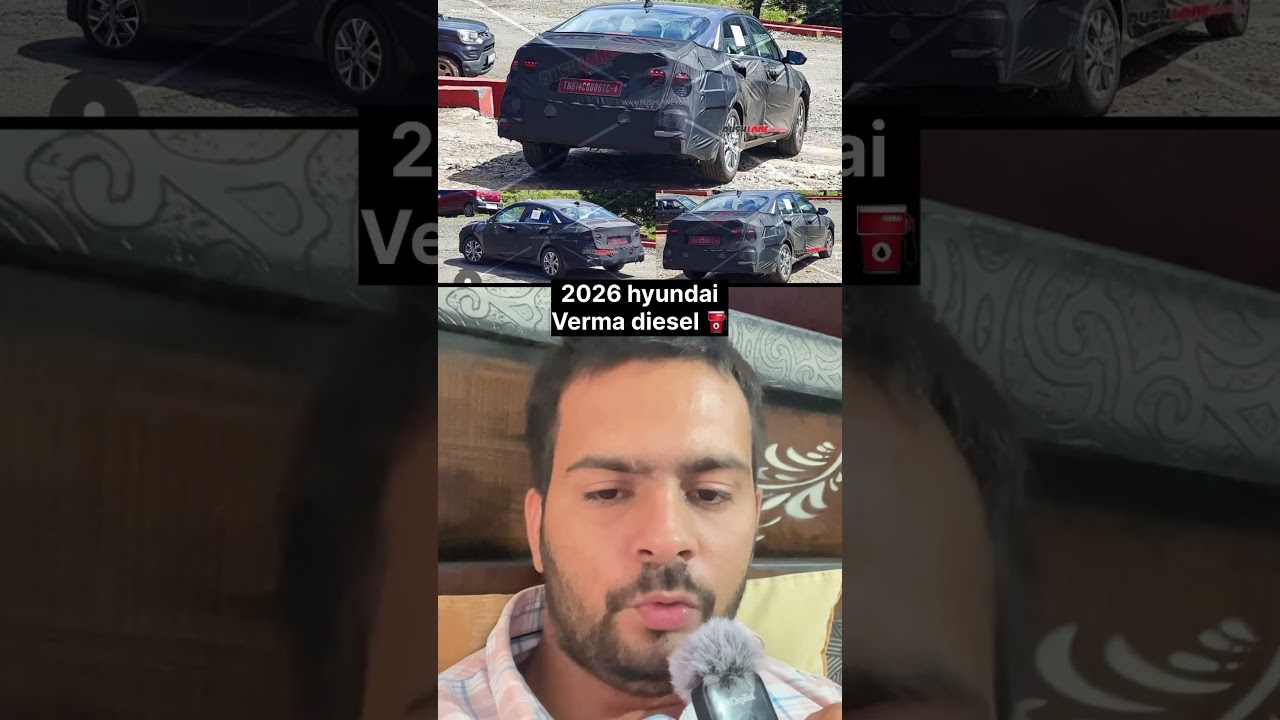 Video 34/100000 || Hyundai verna facelift 2026