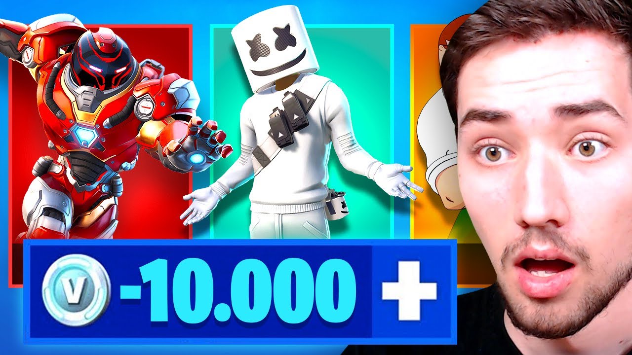 Ich muss SKINS KAUFEN bis ich GEWINNE! 🤑 (Fortnite)