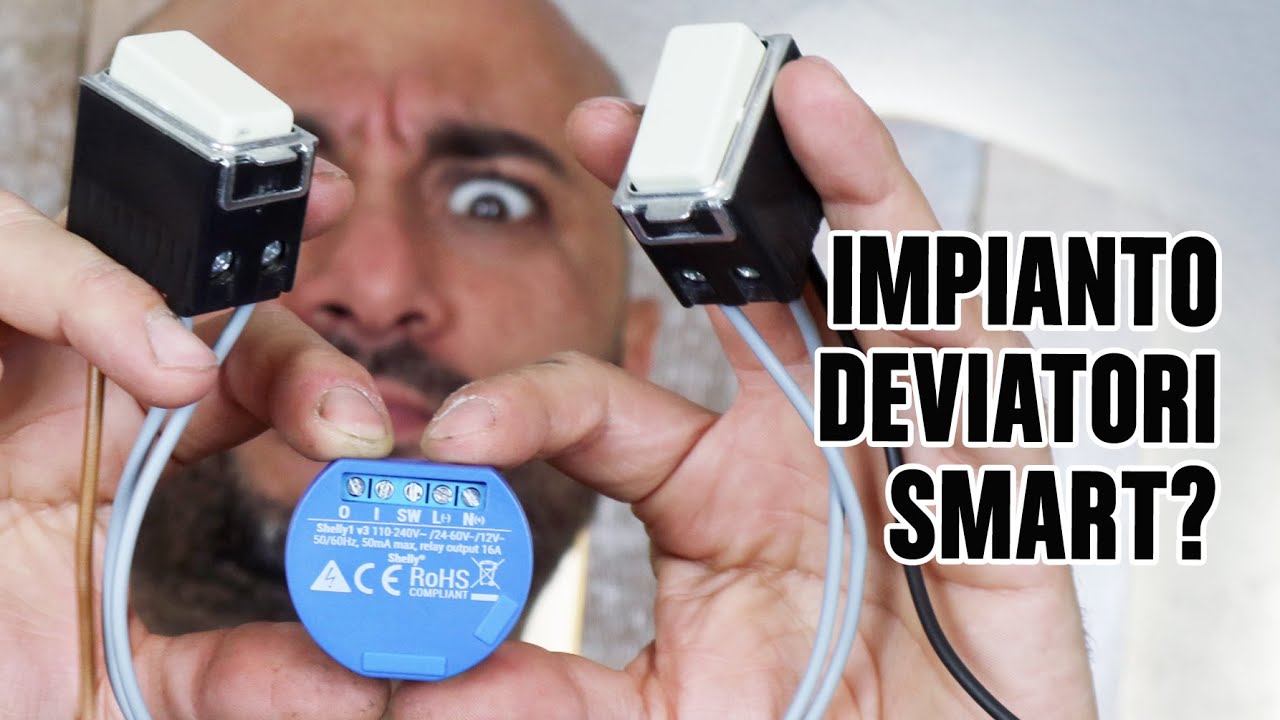 Collegare un modulo SMART in un impianto a DEVIATORI