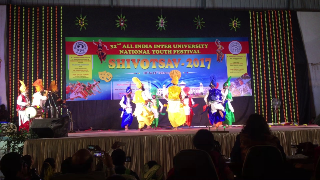 GNE COLLEGE BHANGRA 2017 NATIONAL WINNER ''GOLD'' AT SHIVA JI UNIVERSITY, KOHLAPUR, MAHARASHATAR