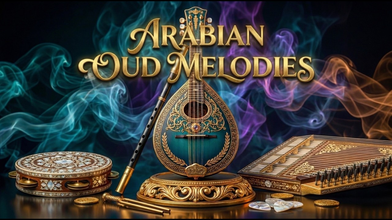 The Symphony of Soul | سيمفونية الروح – Oud & Qanoun Journey (Meditation, Relaxing Arabic Music)