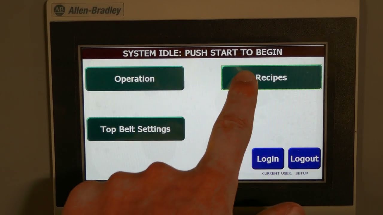 Basic HMI Template Video