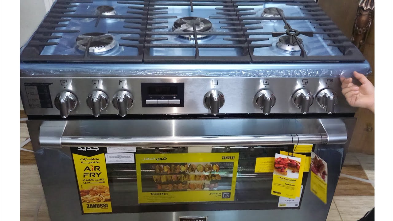 #ريفيو بوتاجاز زانوسى تست ماكس برو اير فراير ٦٠×٩٠  #أعلى بوتاجاز في مصر