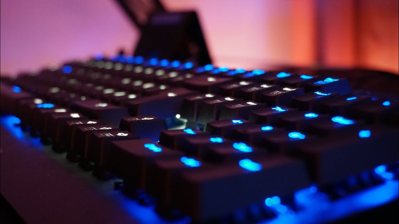 Blue mechanical Switches Typing!