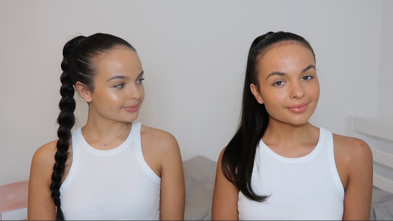 HOW TO STYLE BEAUTY WORKS PONYTAILS  - AYSE AND ZELIHA