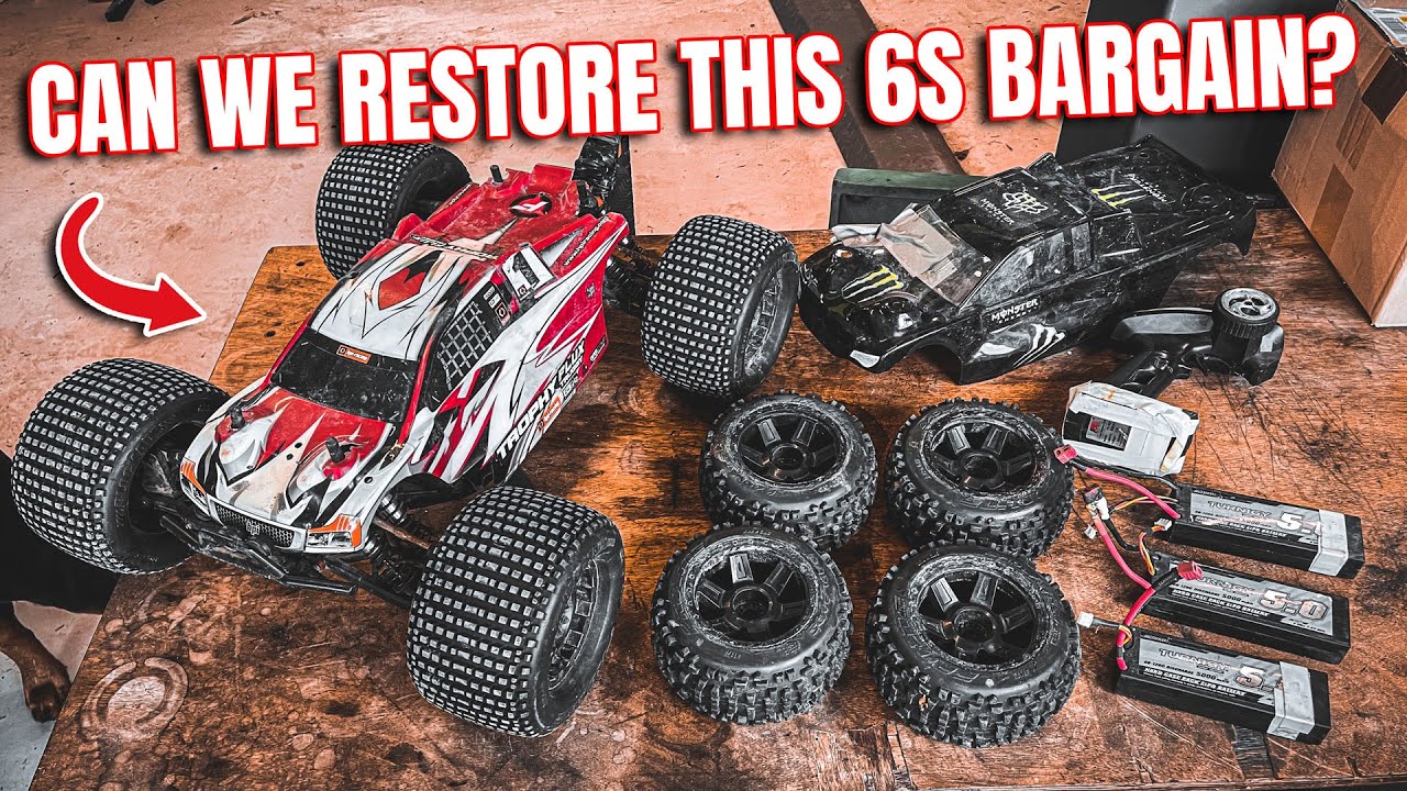 HPI Trophy Truggy Flux - Best USED RC 6S BUGGY