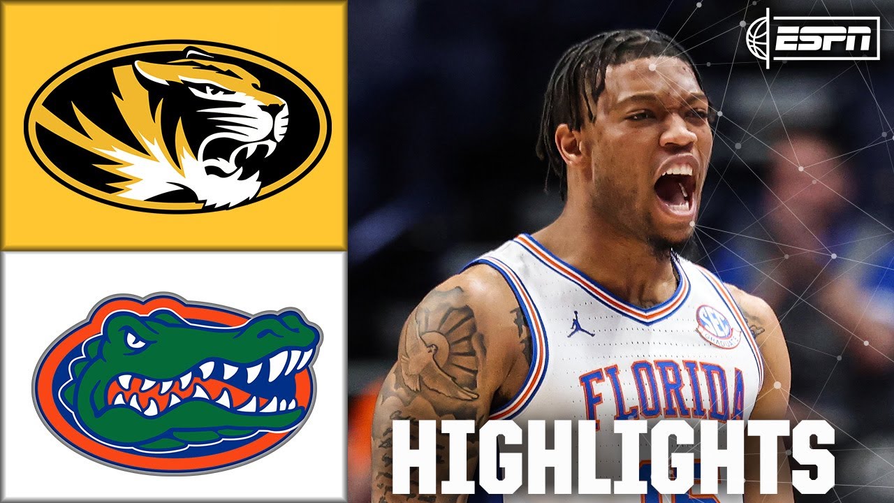 SEC Quarterfinal: Missouri Tigers vs. Florida Gators | Full Game Highlights | ESPN CBB