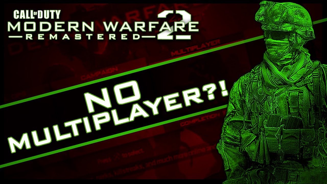 MW2 Remaster Might be Campaign Only... (No Multiplayer?!)