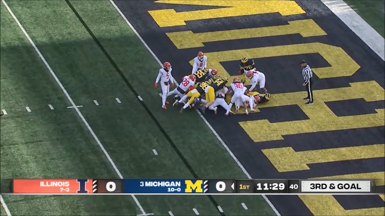 2022: Michigan 19 Illinois 17