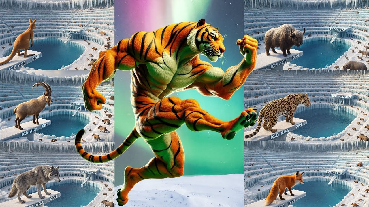 🎵 Ice Age Animal Olympics Song A–Z | Safari Diving Adventure for Kids | Jumpy Jungle TV