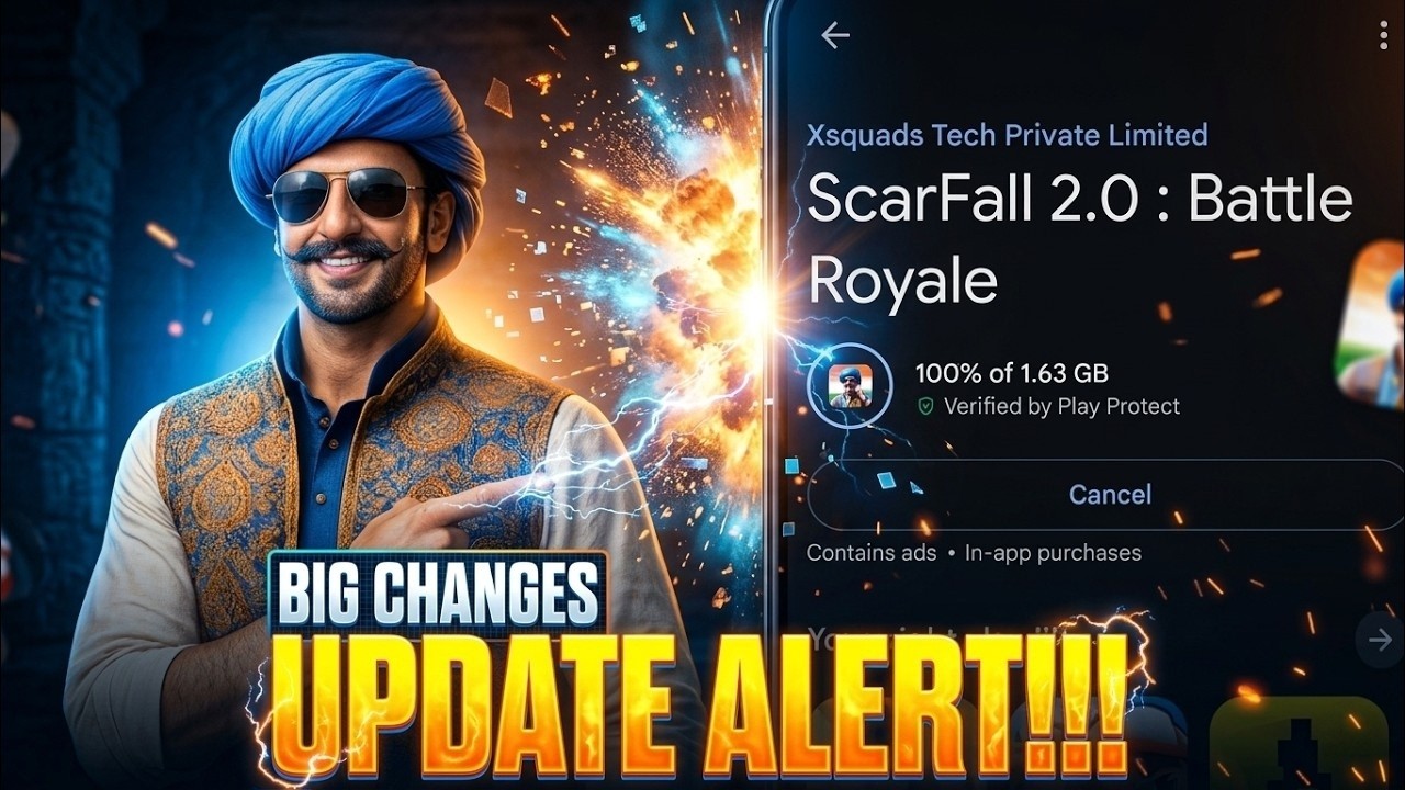SCARFALL NEW 1.4.5 UBDATE REVIEW AND FEACHERS EXPLAIN TAMIL//@rscrazygamer27 #scarfallnewupdate 