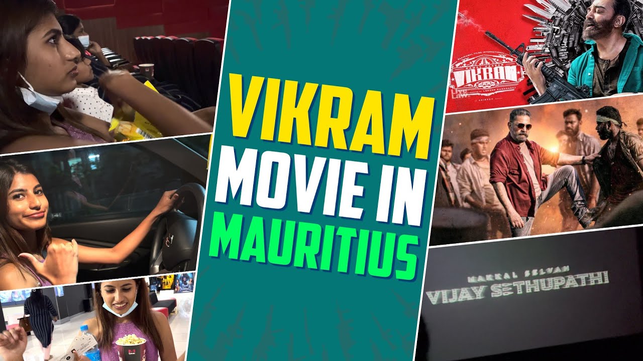 Watched Vikram Movie in Mauritius 🔥 | Movie Vlog | Dharshini Vlogs