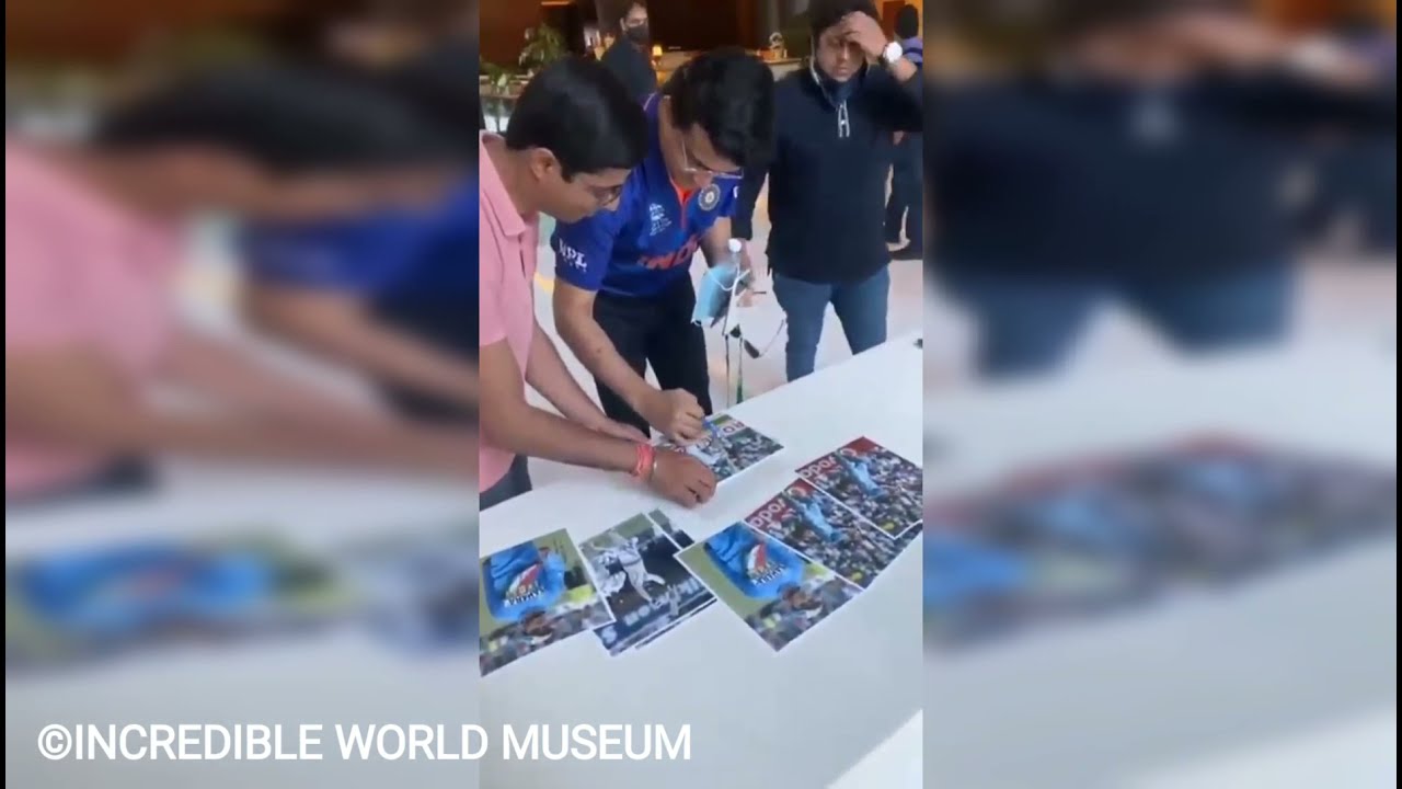 In-Person Autograph Collection - 2  | Former Indian Cricket Captain Shri Sourav Ganguly