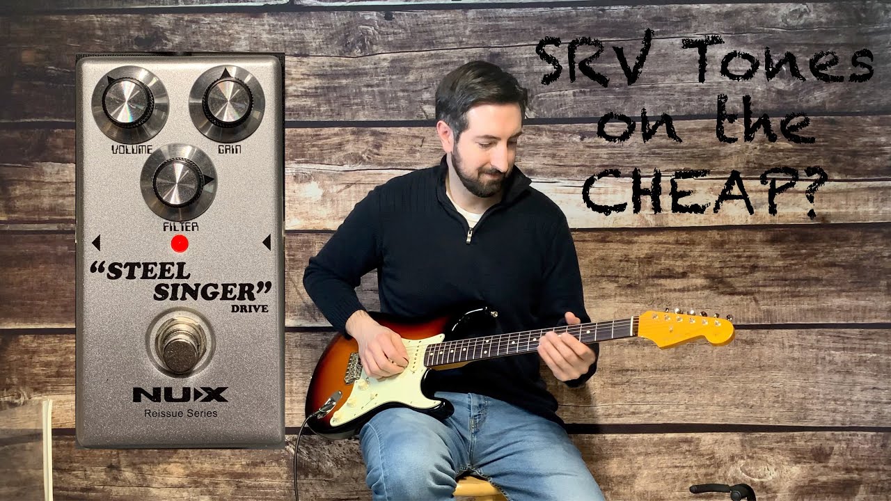 NUX Steel Singer vs. Tube Screamer vs. TC Electronic El Cambo.  SRV Tones on the Cheap?