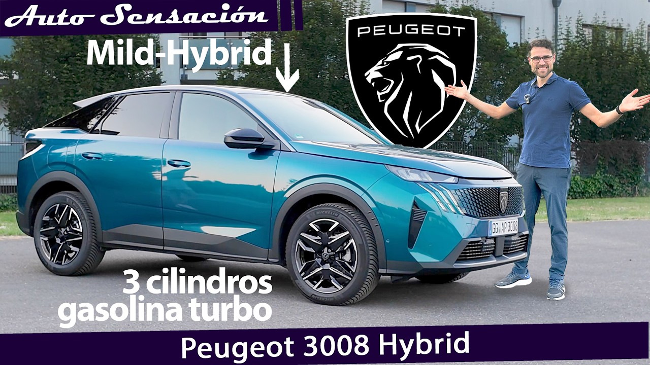 Prueba Peugeot 3008 Hybrid Allure 2024 review 🇫🇷 . ¿MEJOR el gasolina hibrido que un Eléctrico?